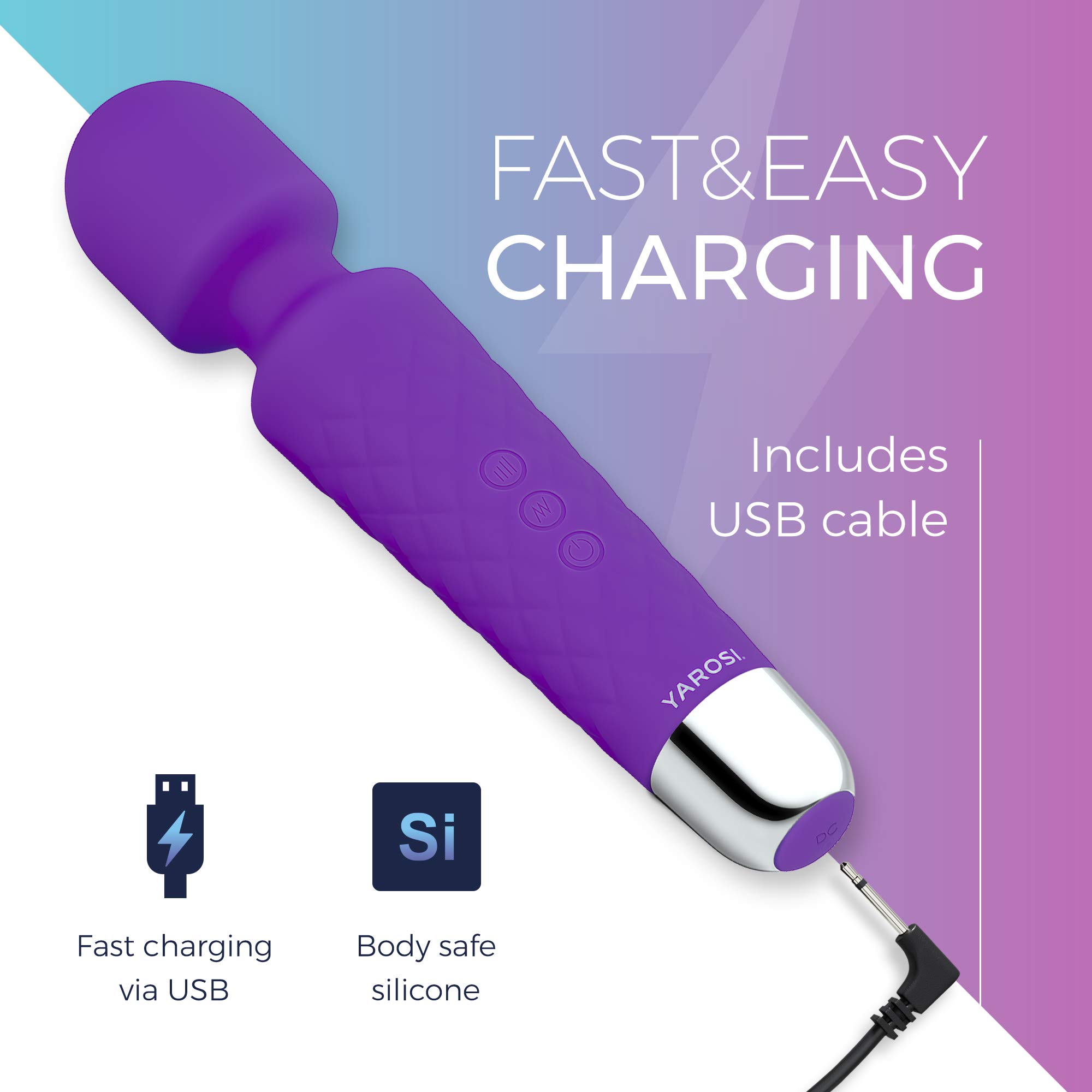 strongest vibrating wand LOLITREE Multi-Pattern Wand Vibrator main image 0