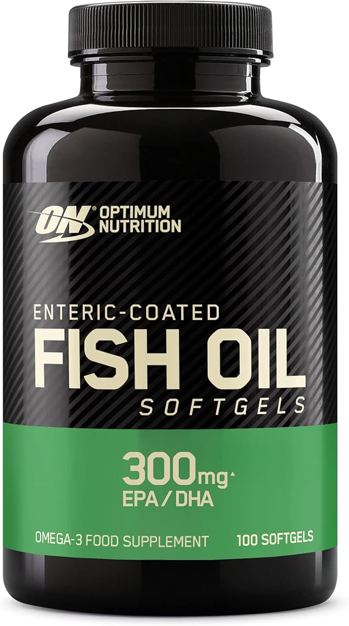 Optimum Nutrition ON Fish Oil, Enteric-coated Softgels with Vital Fatty ...