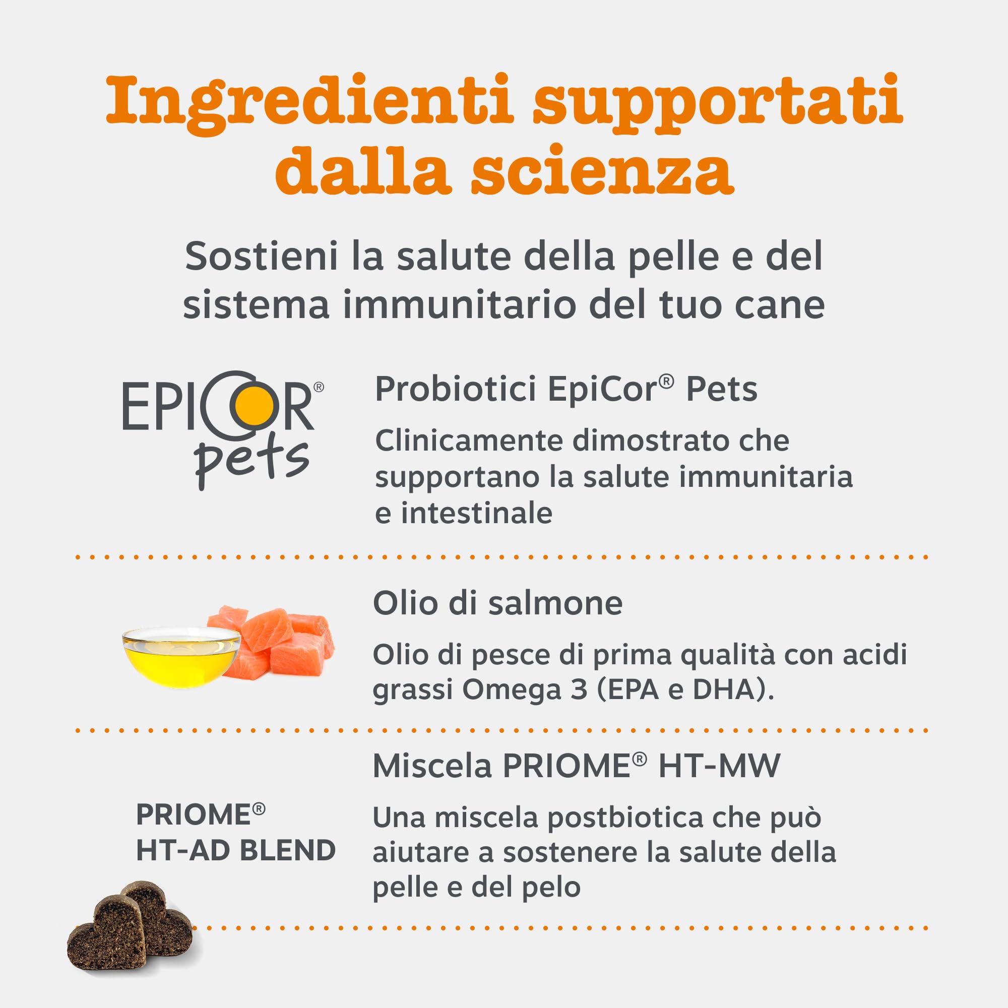 Zesty Paws Allergy & Immunity per Cani – Supporto Immunitario, Salute dell' Intestino, Pelle e Pelo – Per fastidi della Pelle – Con Olio di Salmone e Probiotici per Cani – 90 Bocconcini