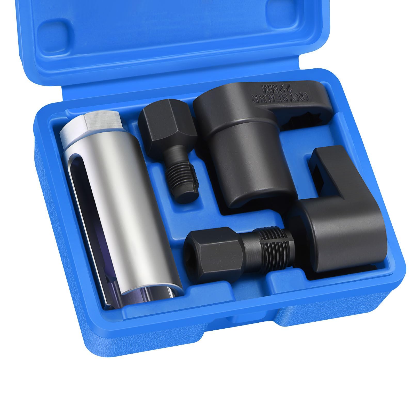 Automotive Oxygen Sensor Socket, Universal 1/2" & 3/8" Drive Offset Vacuum Switch Socket Wrench