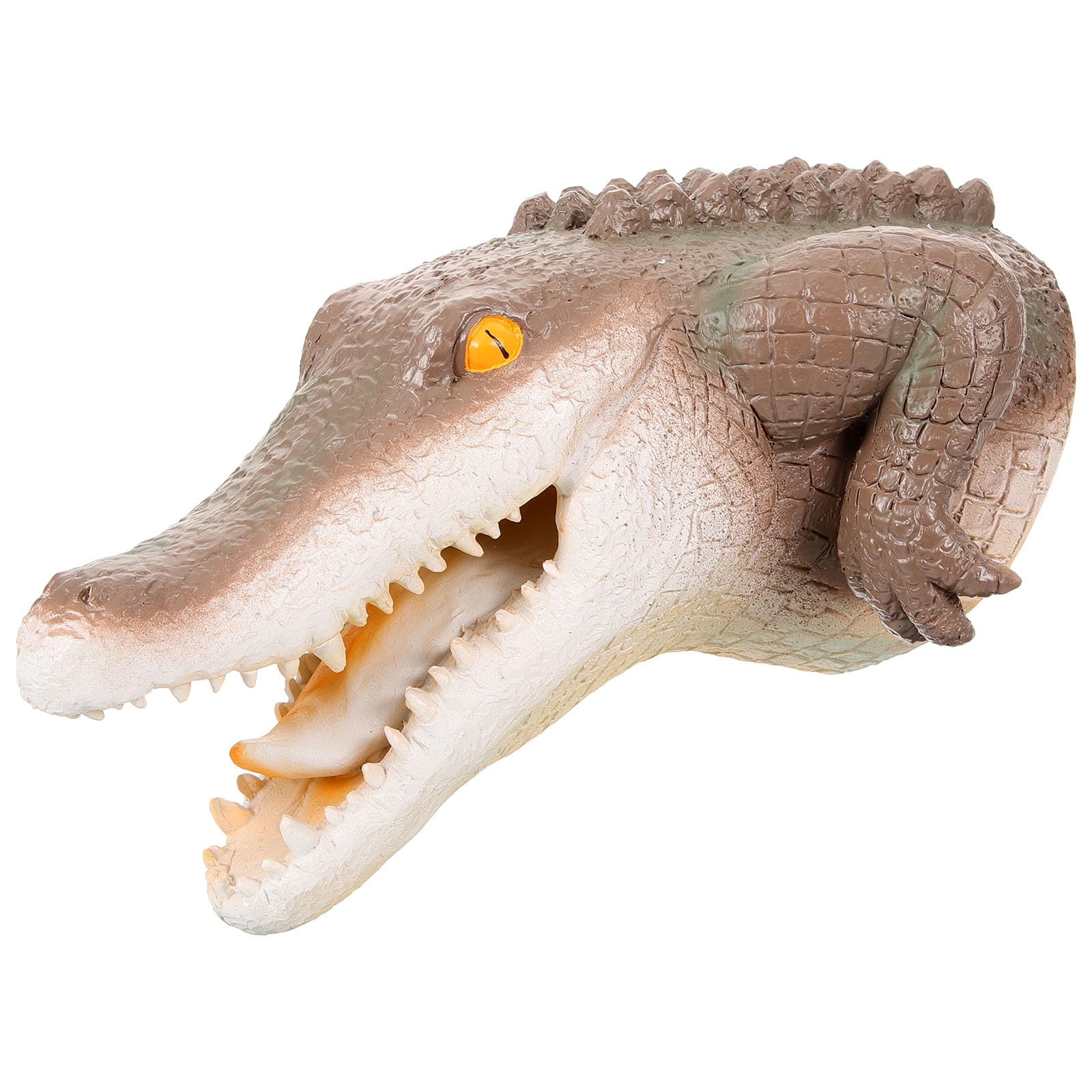 Tête flottante de crocodile HEMOTON pour bassin et jardin