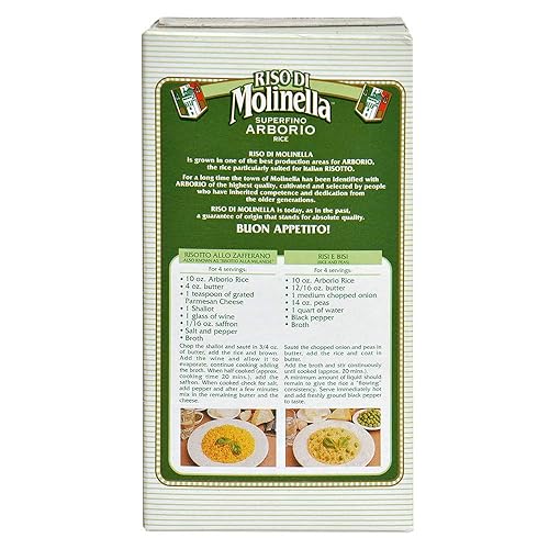 Miniatura 3 de Molinella Arborio de arroz, 16 oz