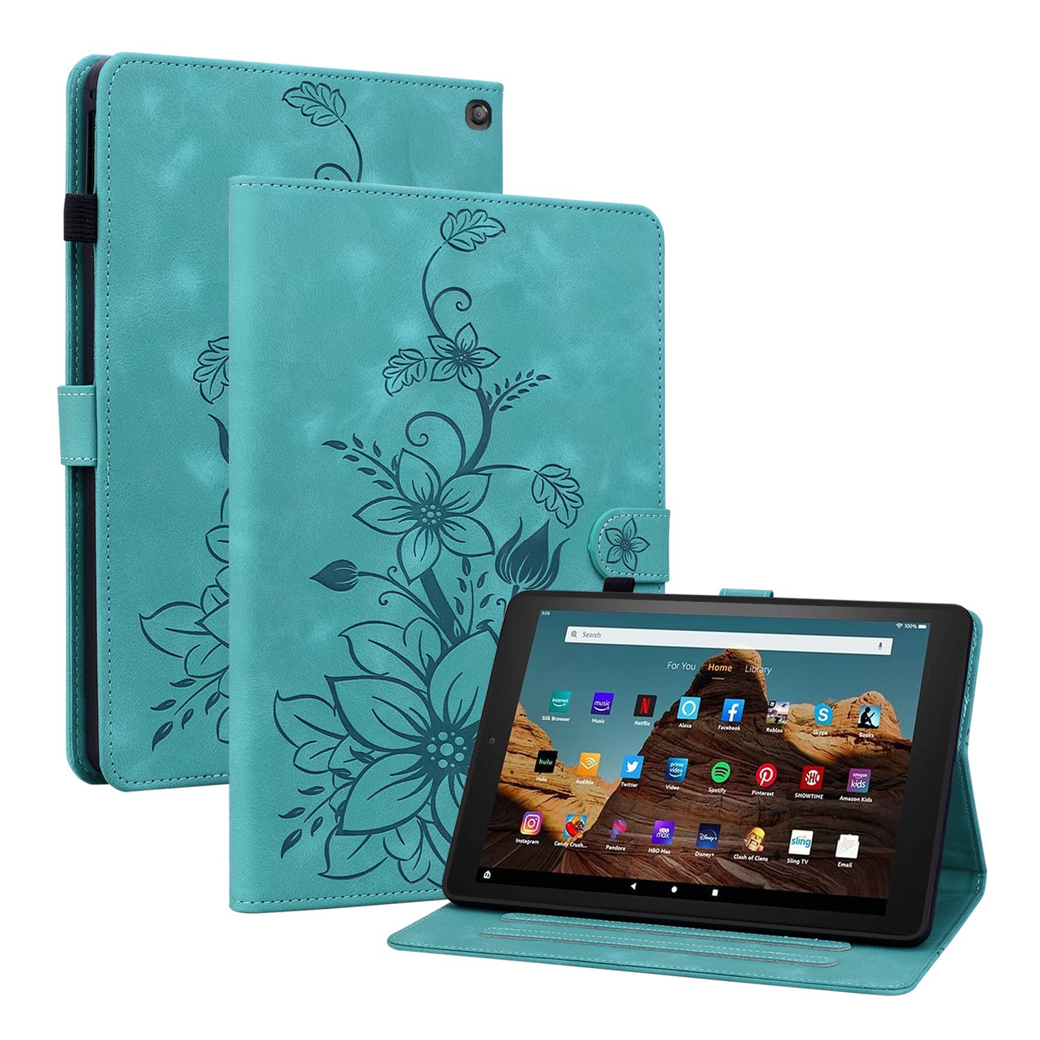 Amazon.com: KEFBWAO Case for All-New Amazon Fire HD 10 and 10 Plus
