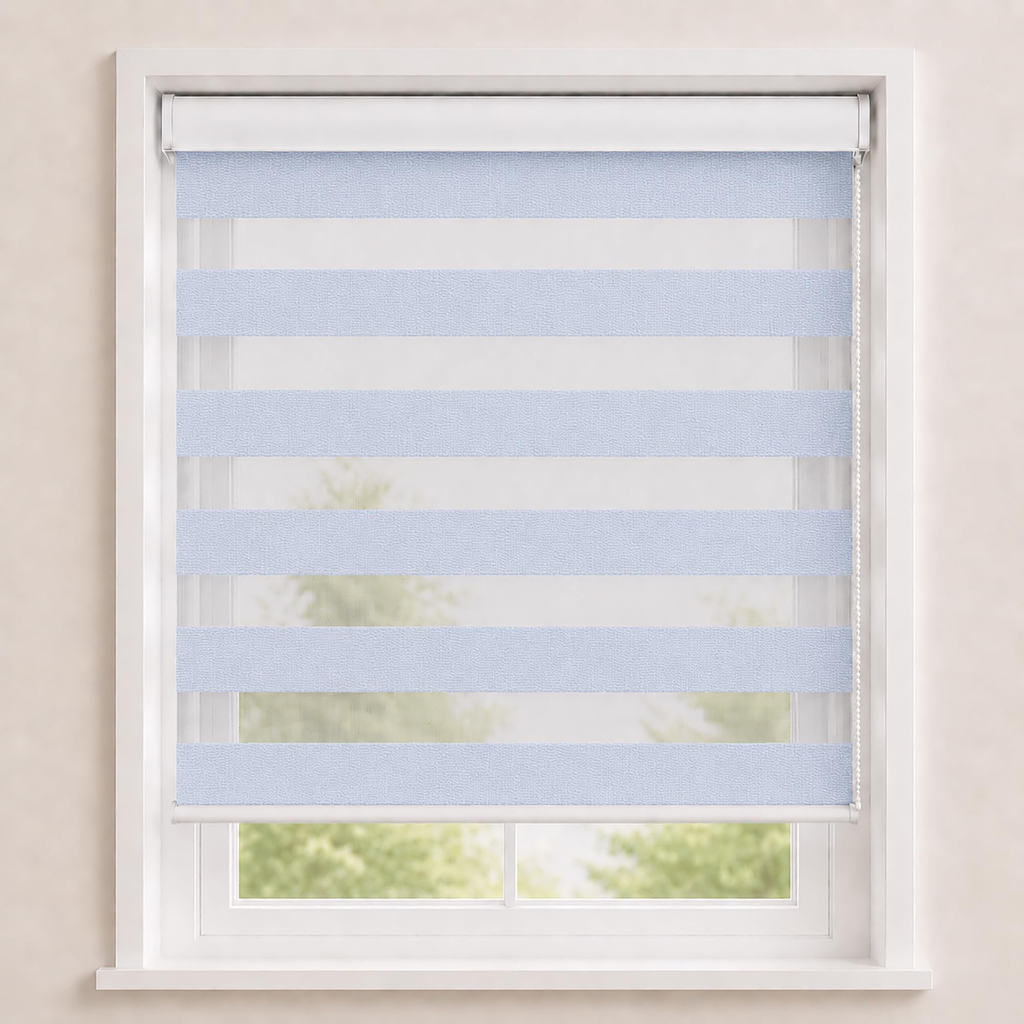 Day and Night Blinds No Drill, Zebra Roller Blinds for Windows โ image 1