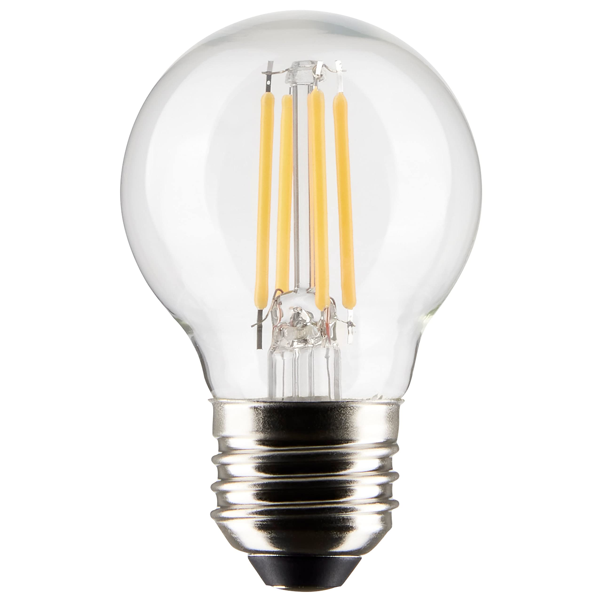 Satco 4-Watt LED E26 Light Bulb 2700K 15000 Hour Rating Dimmable