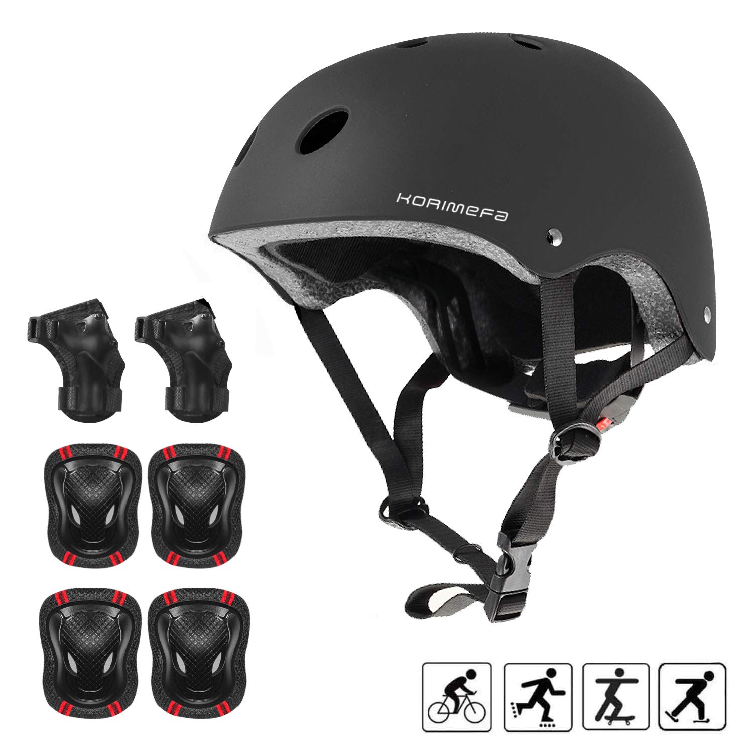 Buy KORIMEFA Kids Bike Helmet Toddler Helmet 38 Years Kids Skateboard