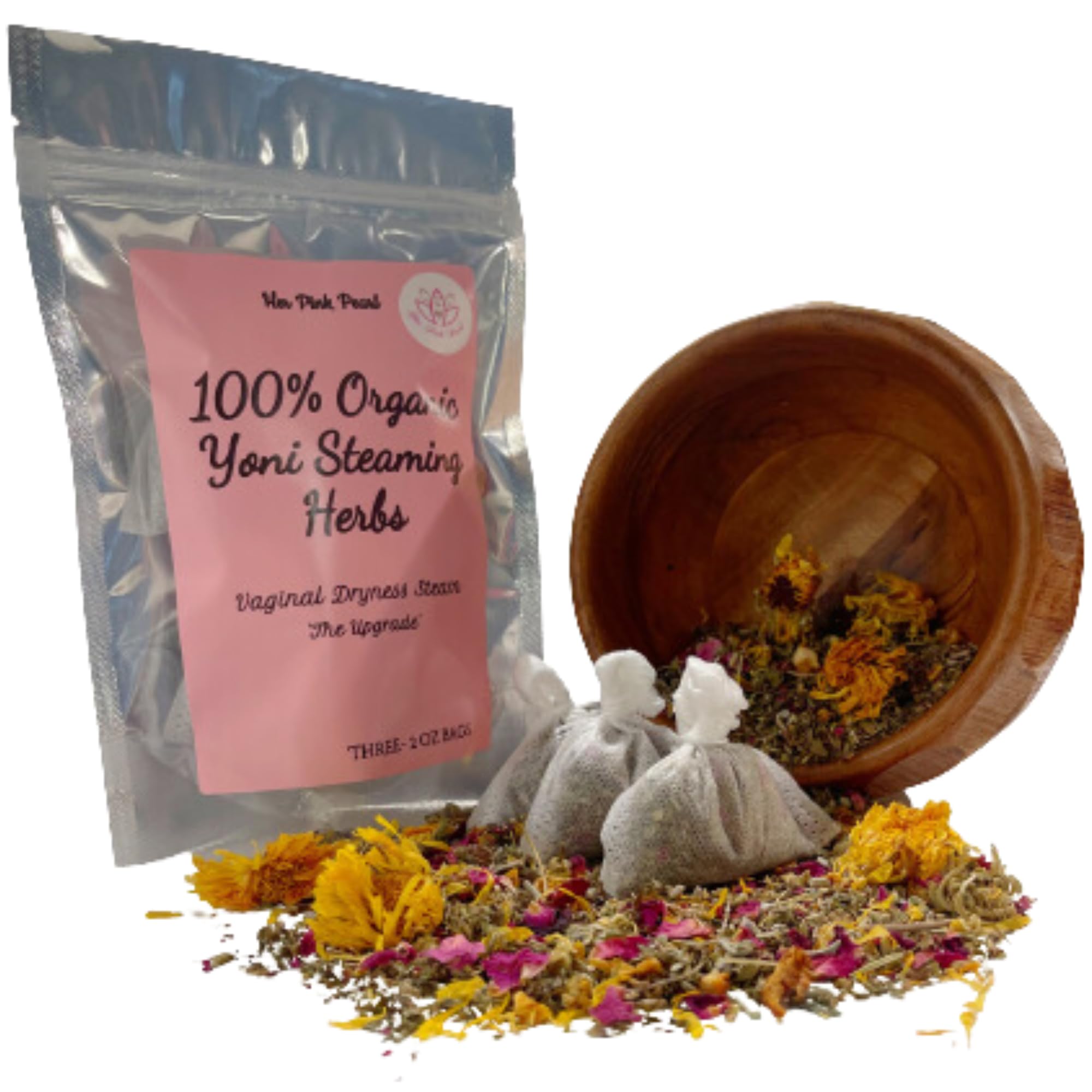 Amazon.com : Vaginal Dryness and Tightening Yoni Steaming Herbs | 1 Month  Supply | 100% Organic Herbal Blending | Toning, REJUVENATING, Relaxing :  Health & Household