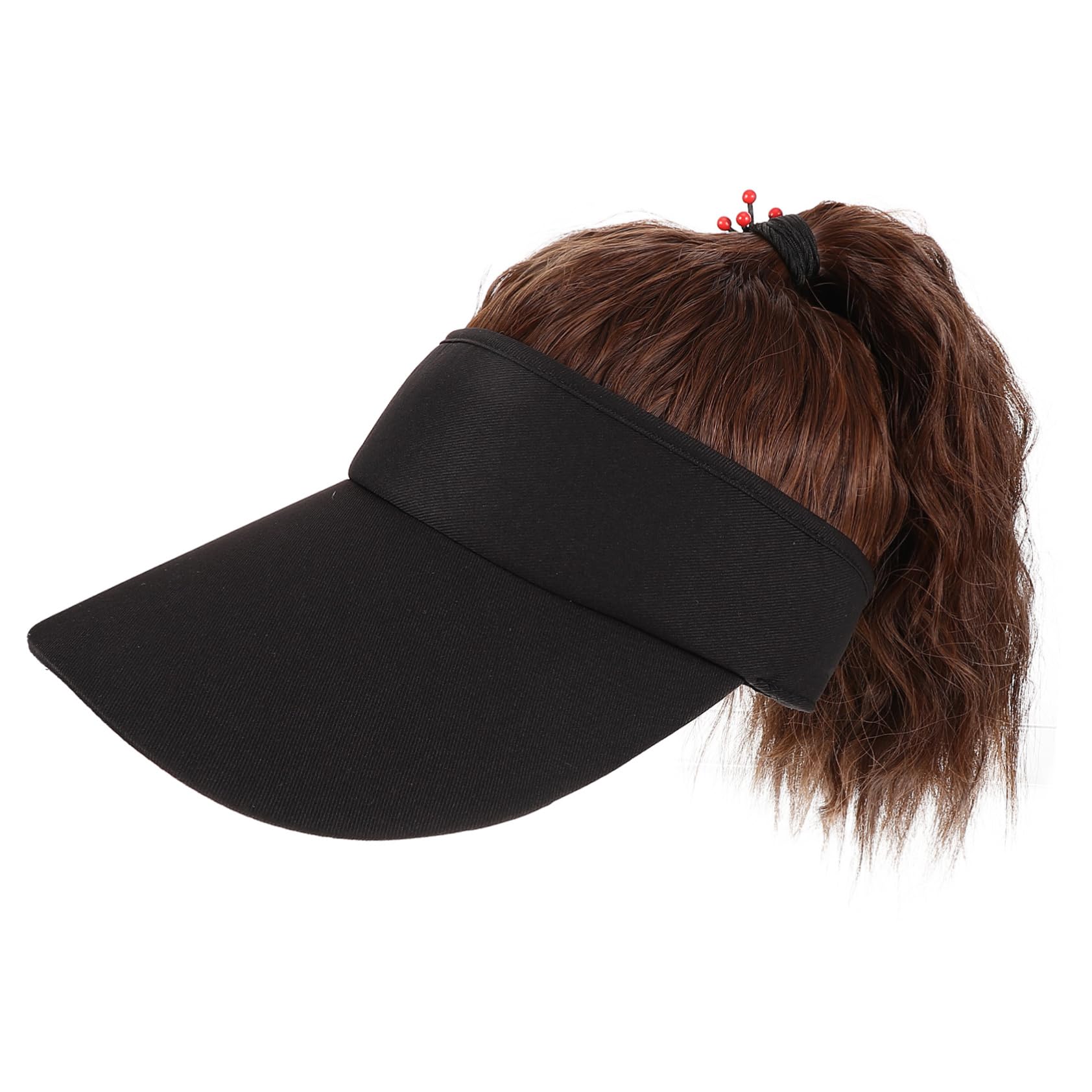 FOMIYES Baseball Cap Wig Hat Fashionable Sporty Look Uv Protection Perfect for Parties