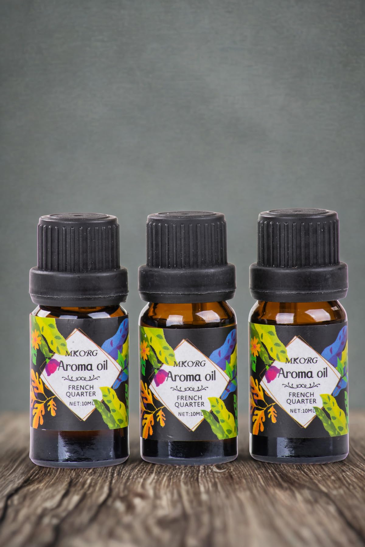 Mukko Home 3’Lü Esansiyel Uçucu Yağ 3X10Ml Frenc Quarter Buhurdanlık Yağı Set, Difüzör, Oda Kokusu
