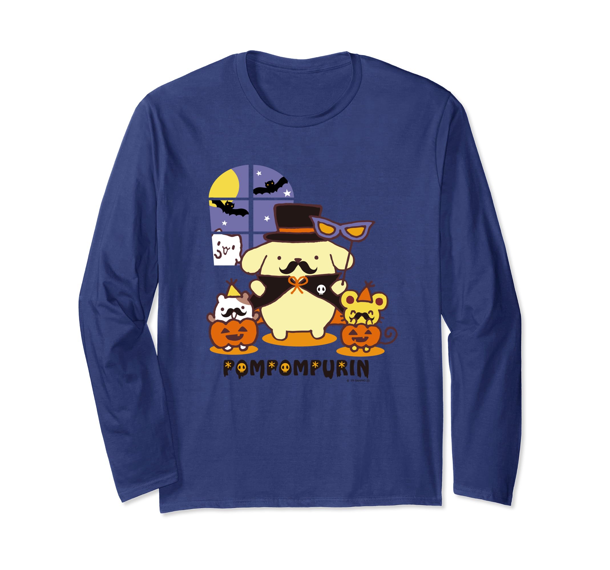 Amazon | 【ハロウィン特集】 ポムポムプリン パンプキン 長袖Tシャツ