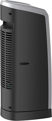 Miniatura 4 de Lasko 5309 Calentador de torre oscilante electrónico, controles digitales y calentador de torre de cerámica digital 5165 con control remoto, 1500 W,