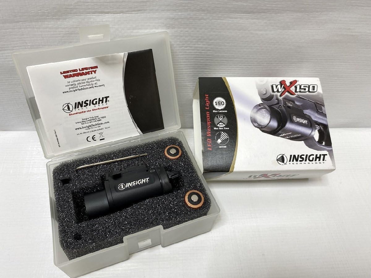 Amazon.co.jp: INSIGHT WX150 LED Weapon light インサイト ウェポン