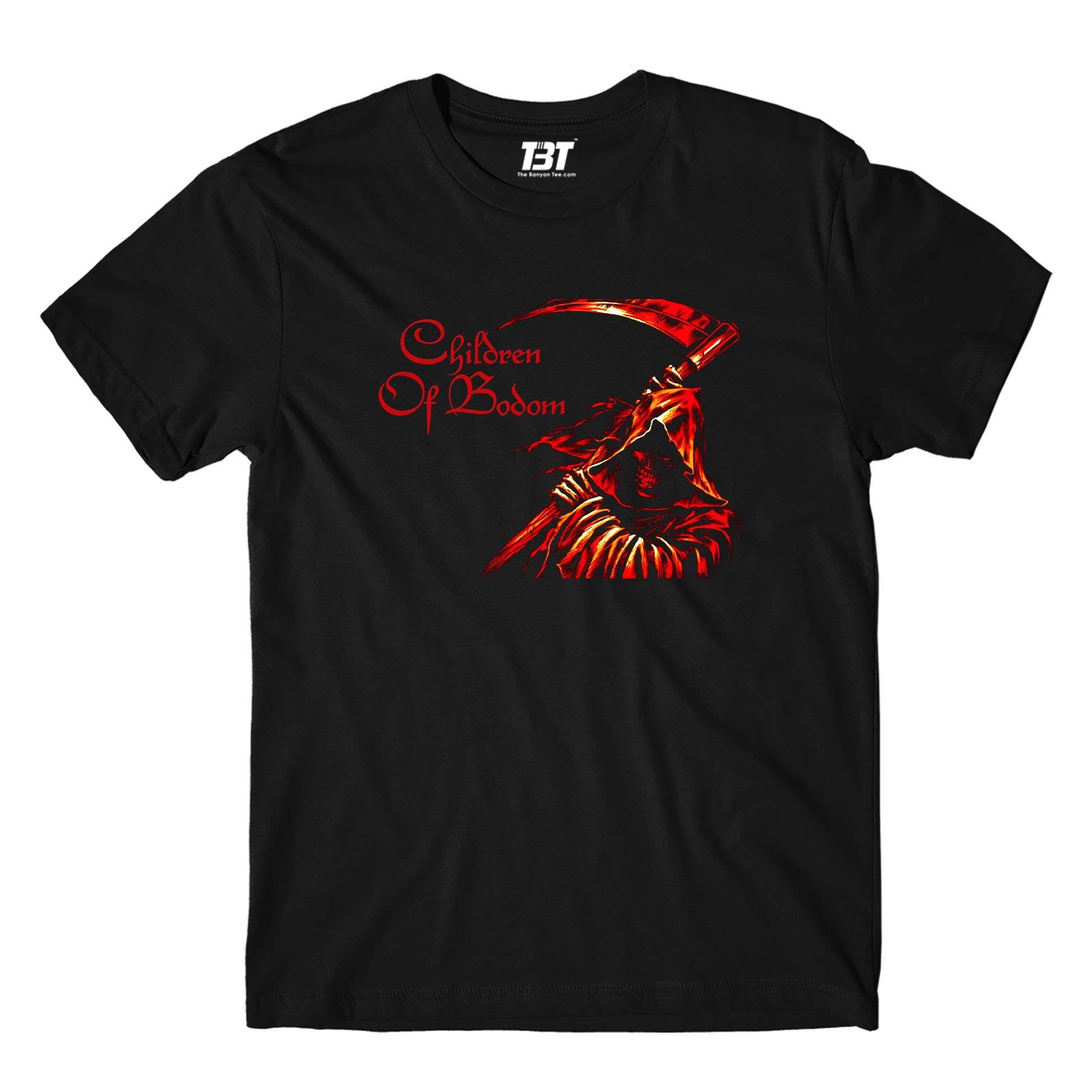 The Banyan TeeHalf Sleeve Premium Printed Cotton Music T-Shirt Style Code: TBT-M_COB_Grim_B