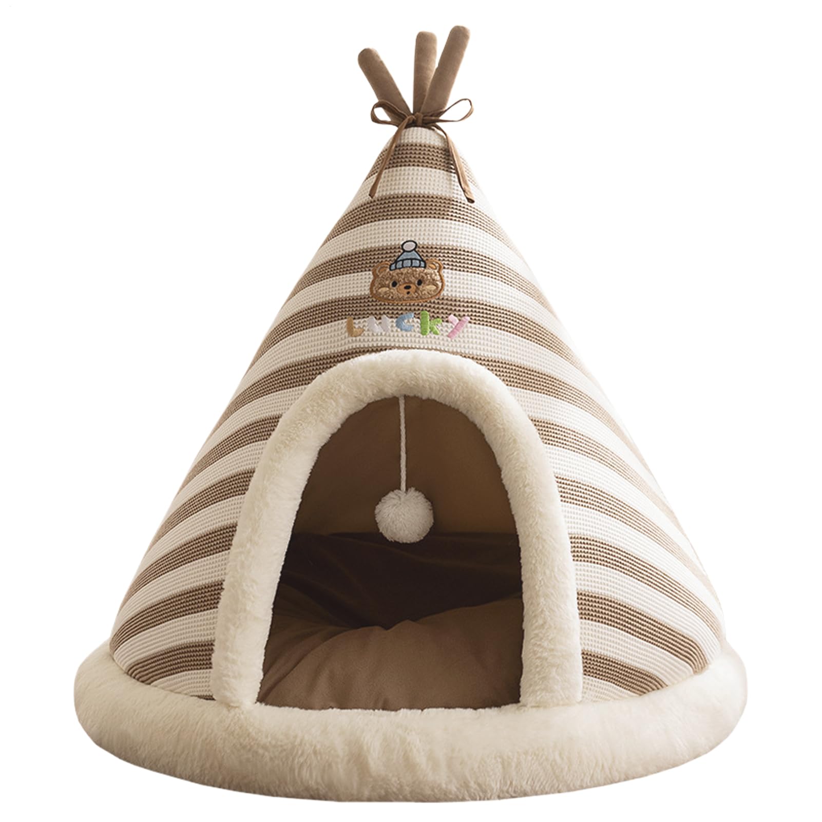 Cabane pour chat et chaton - Nid douillet pour intérieur dodo confortable