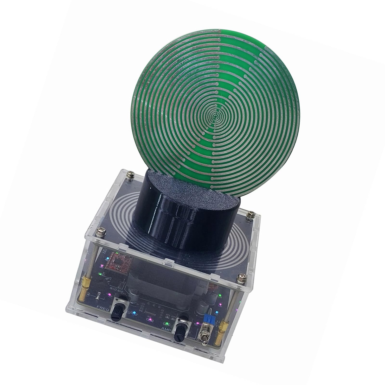 Activadores de energía de automatización con motor, rotación de 360 grados, ondas electromagnéticas, mejora de oscilación, cuerpo de disco, kit de oscilación científica