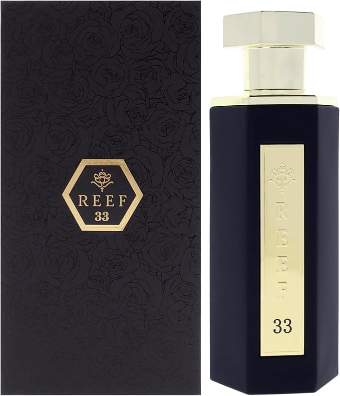 REEF 33 Eau de parfum - Composition épicée avec safran, romarin et oud - Parfum unisexe - 100 ml