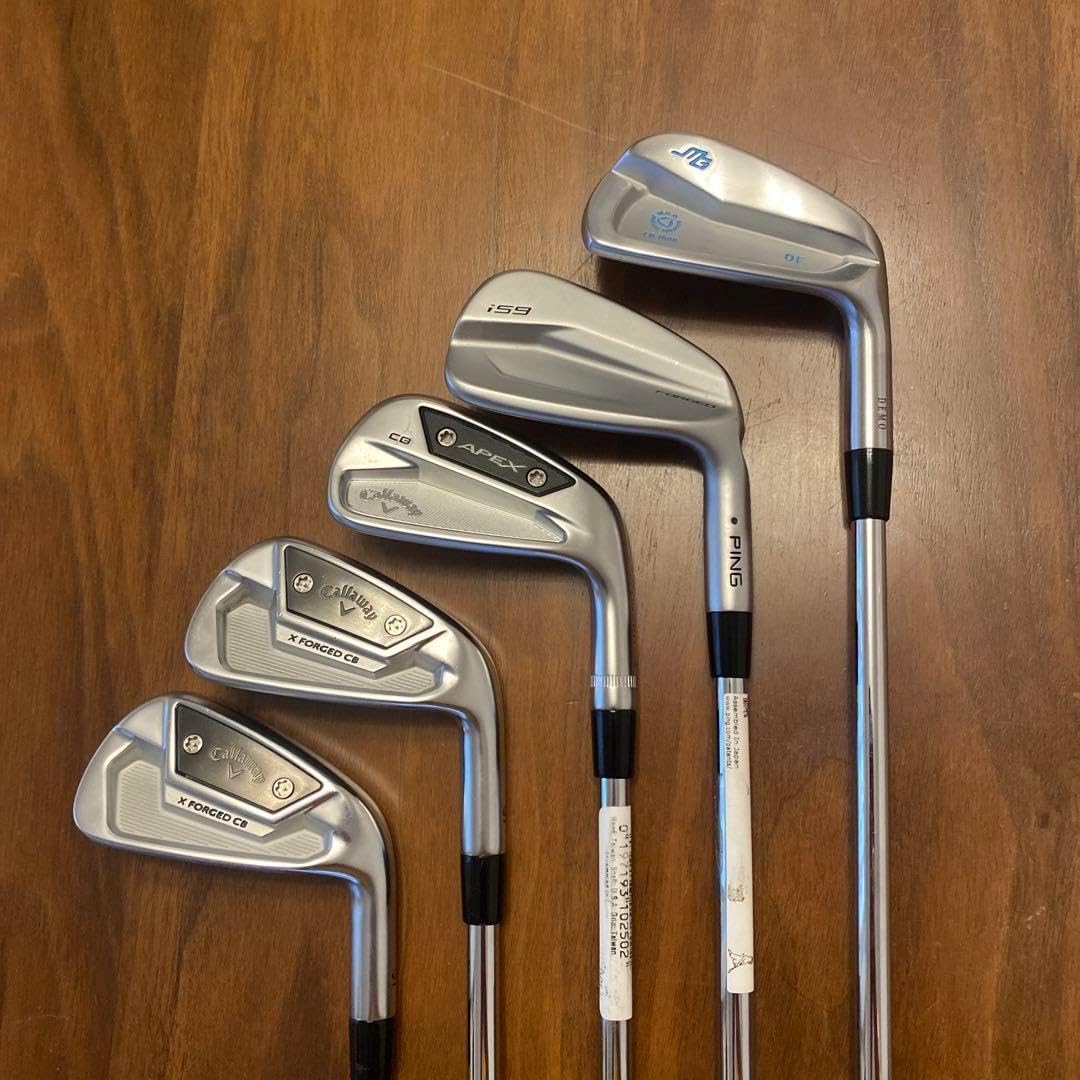 7番アイアン5本 cb1008 X-forged CB CB i59 2025年最新】三浦技研