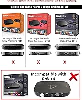 Vista 5 de IBERLS Adaptador de cable de alimentación USB compatible con todos los Fire TV Sticks, compatible con video 4K, elimina la salida de CA que