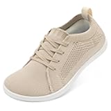 Women's Minimalist Walking Shoes Wide Toe Barefoot Shoes Zero Drop Casual Sneakers Breathable Slip On Tennis Shoes
