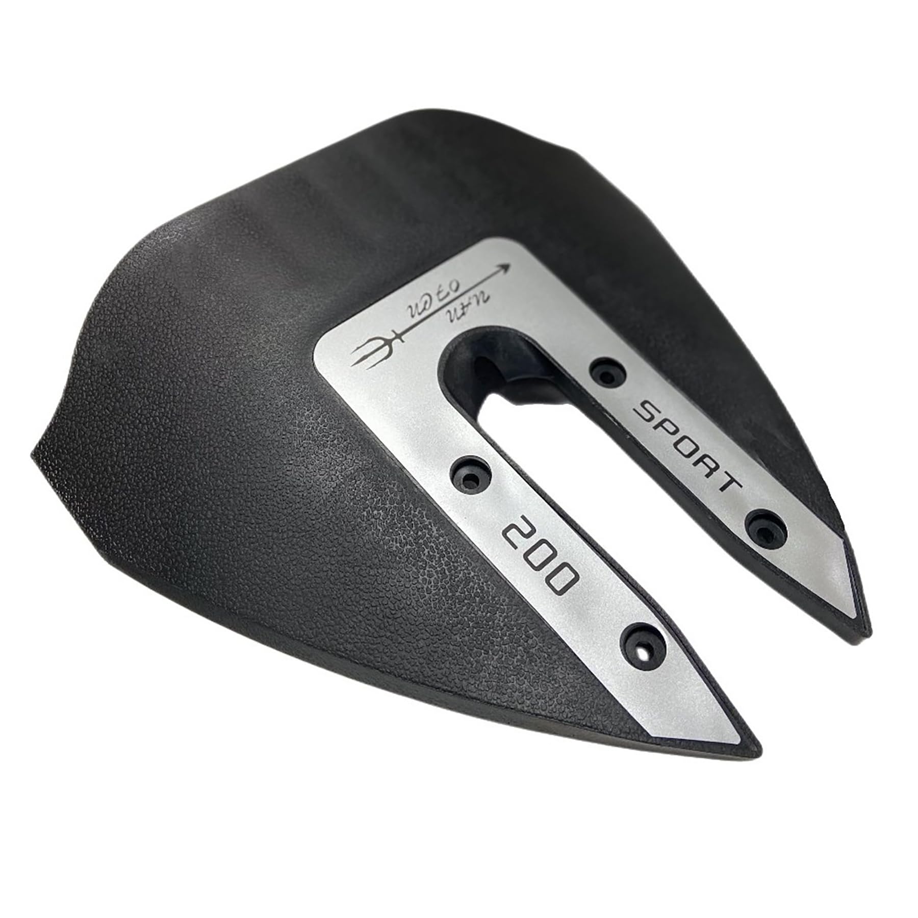 Marine Outboard Hydrofoil Stabilizer Boat Sport-200 Whale Tail Design Compatible with 8HP to 40HP Engines from Mercury Yama-ha Johnson Evinrude Hon-da Suzu-ki & More Brands