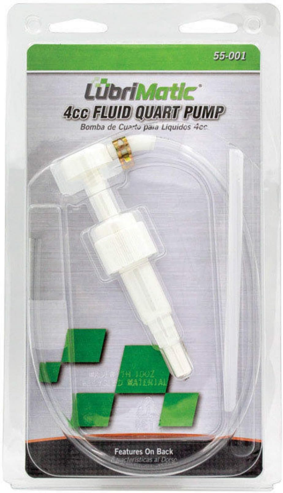 Lubrimatic Manual 1 in. Steel Fluid Pump, Fluid Quart Pump 55-001