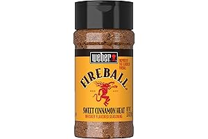 Weber Fireball Whiskey Flavored Seasoning: Savor the Fiery Essence of Wood-Smoked Whiskey