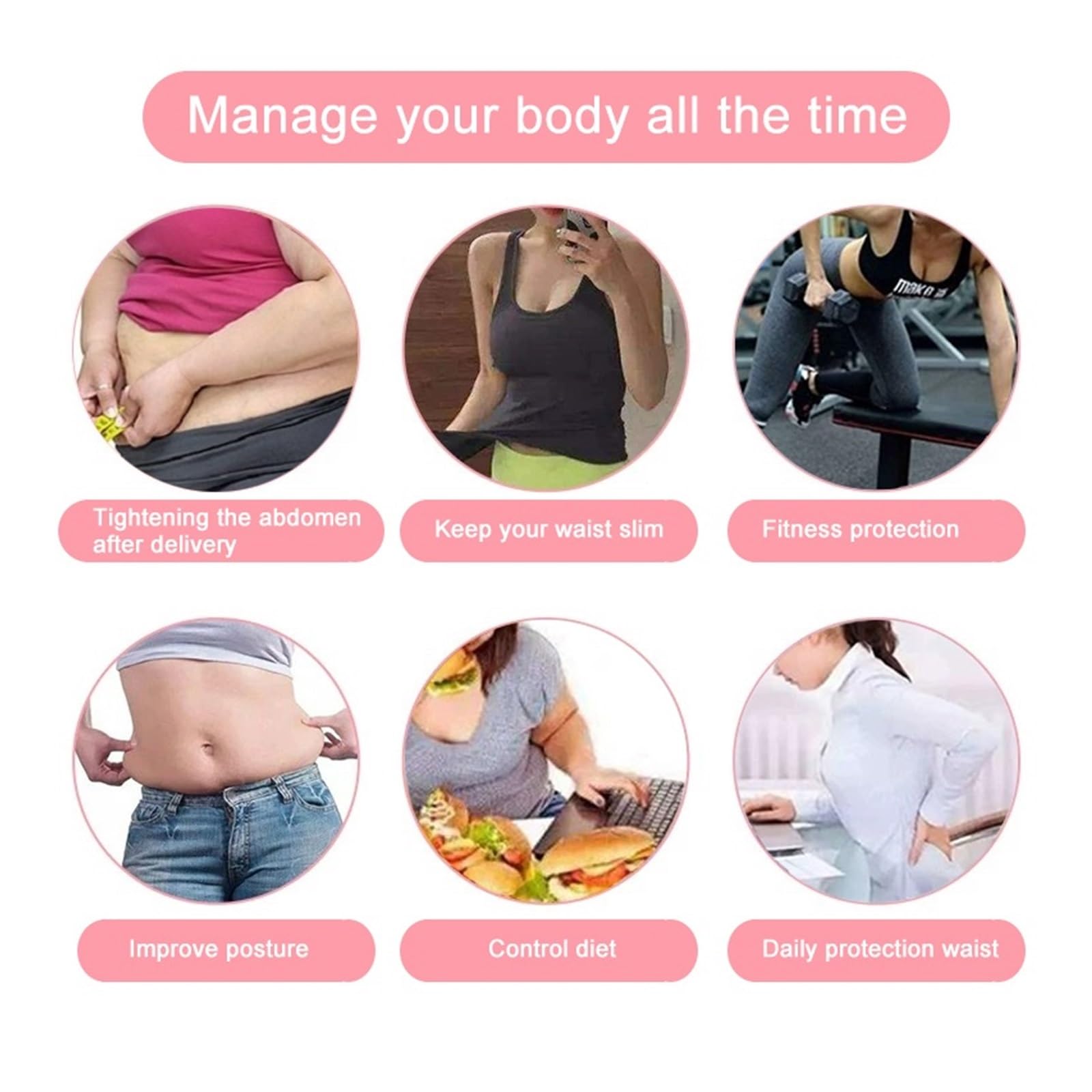 Femmes Taille Formateur Body Ventre contrôle Shapewear Mince Corps Complet Shaper Compression Minceur Corset(Coffee,XX-Large)