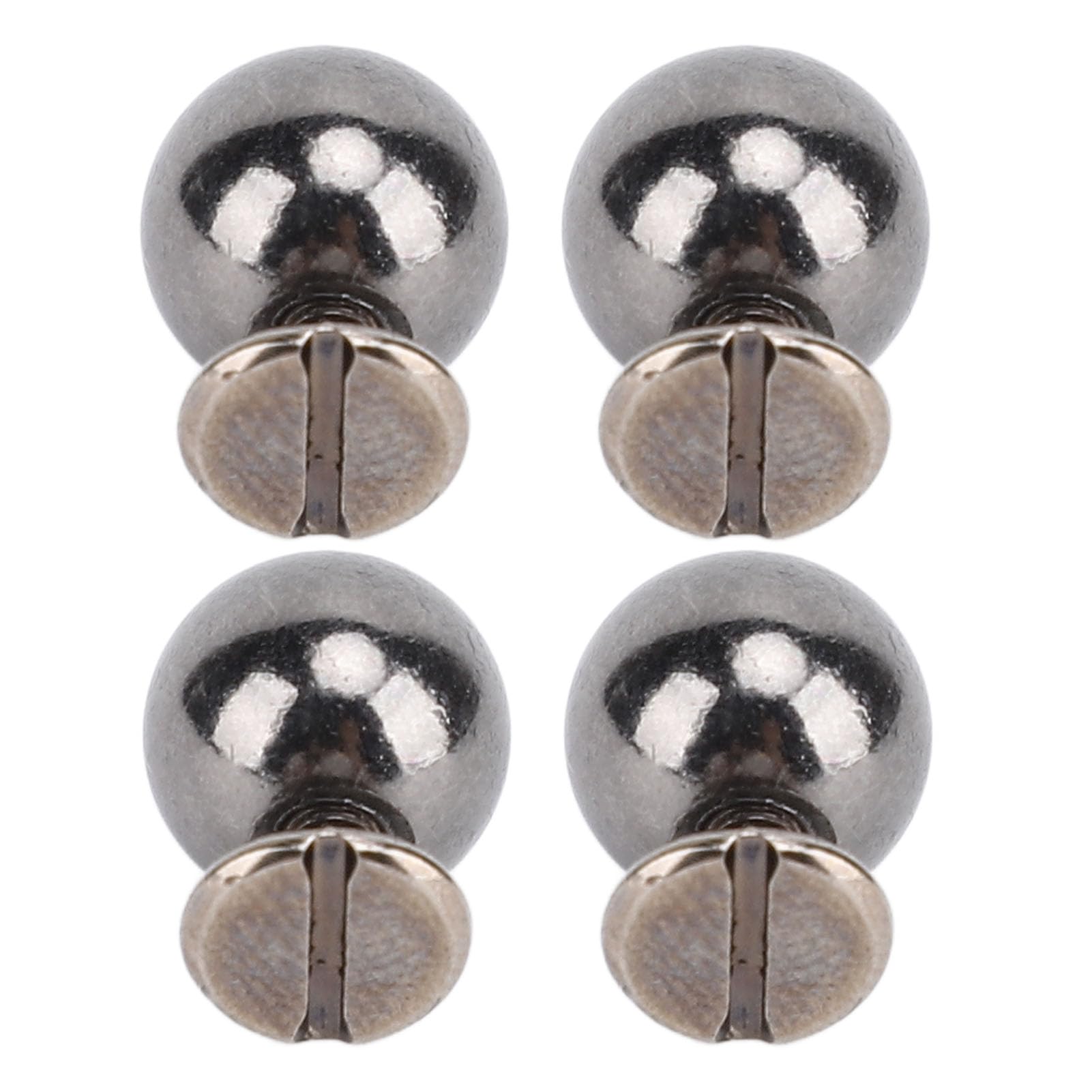 Kit de remaches para cuero, Kit de tornillos y remaches cuero, 50 Uds., 8mm, hierro Multicolor for ropa artesanal(Gray)