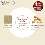 Nature's Way Bird Product CWF1 Cedar Suet Cake Feeder, 14 by 7.875 by 3-Inch