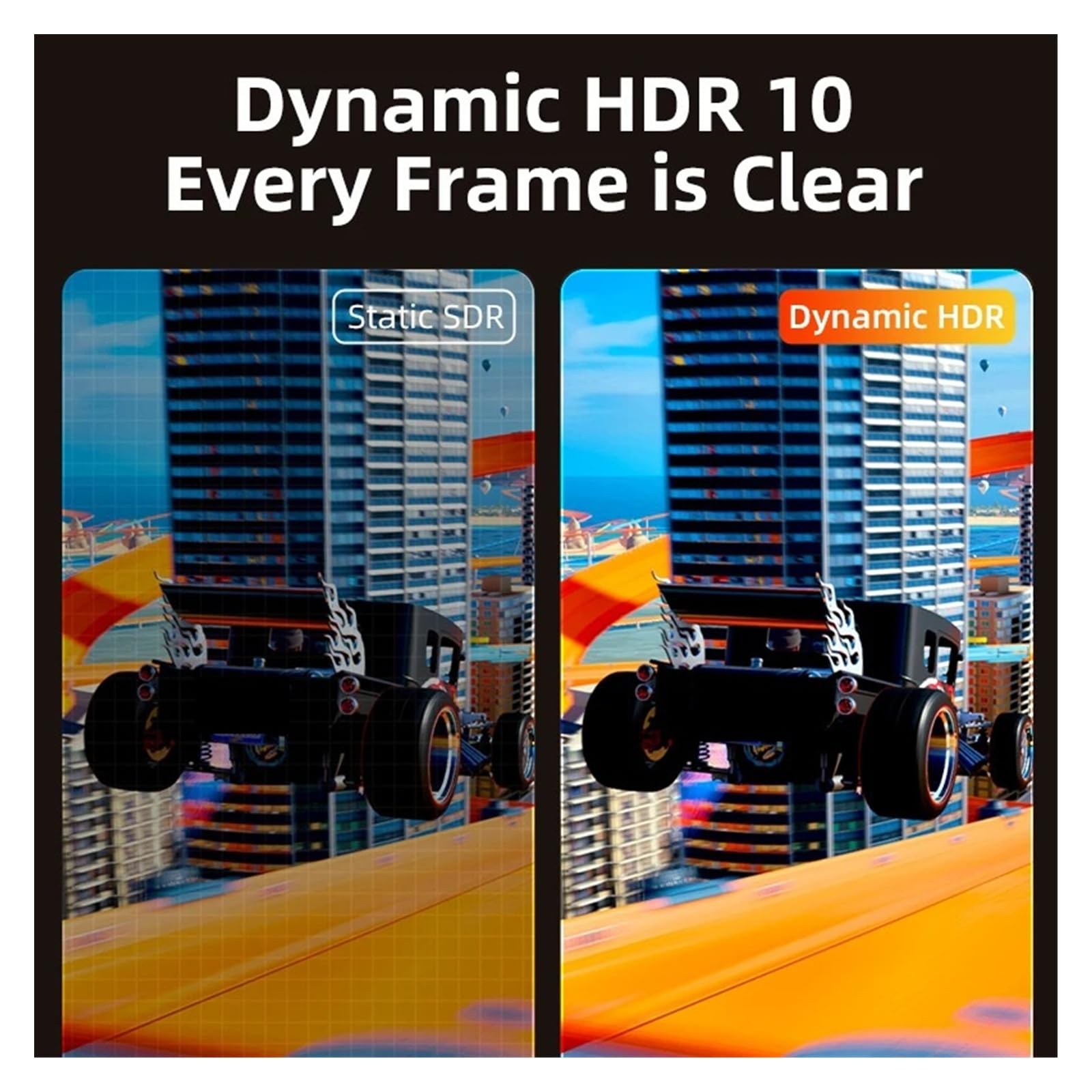 Cable DisplayPort 1.4 A HDMI 2.1 Con Carcasa De Aleación De Zinc, Cable De Vídeo HDR 8K@60Hz 4K@120Hz For Escritorio, Monitor, HDTV(3m)