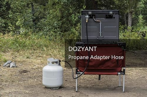 Miniatura 9 de Adaptador de tanque de propano, reemplazo de manguera para el tanque de gas LP QCC1tipo1 con certificación CSA, conecta los aparatos de propano a