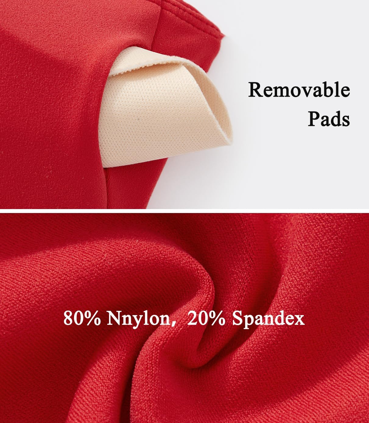 OMKAGI 2 Piece Workout Sets for Women Open Back Padded Sports Bras Booty Shorts with Pockets Gym Outfits - Image 5