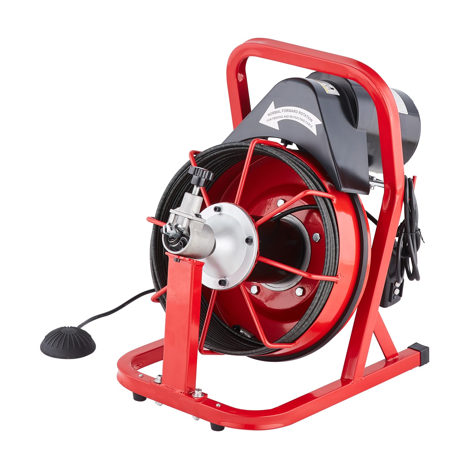 VEVOR Automático50FT 3/8IN 1700rpmAbierto Desbloqueador de Tuberías