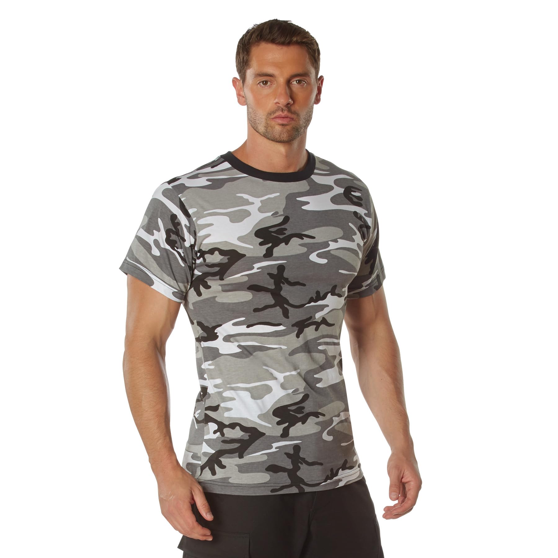 Amazon.com: Rothco 100% Cotton Camo T-Shirt – Standard Fit Crew