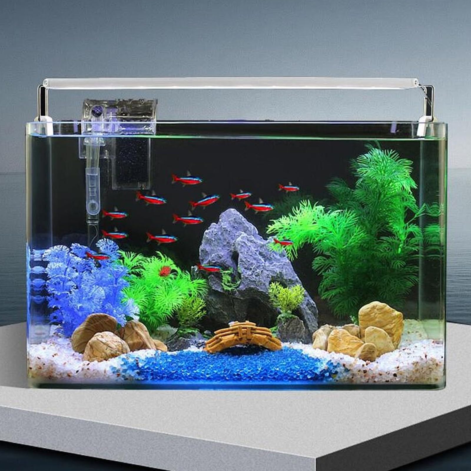 Riscaldatore avanzato per pesci da 50 W Asta di riscaldamento di potenza automatica Temperatura costante Intelligente Display digitale in tempo reale Riscaldatore per acquario