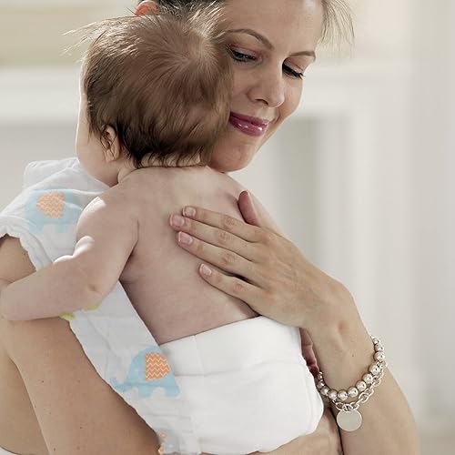 Miniatura 8 de Juego de 12 paños de muselina para bebé, manta para eructos, paquete de 12 artículos esenciales para recién nacidos, imprescindibles para la cara