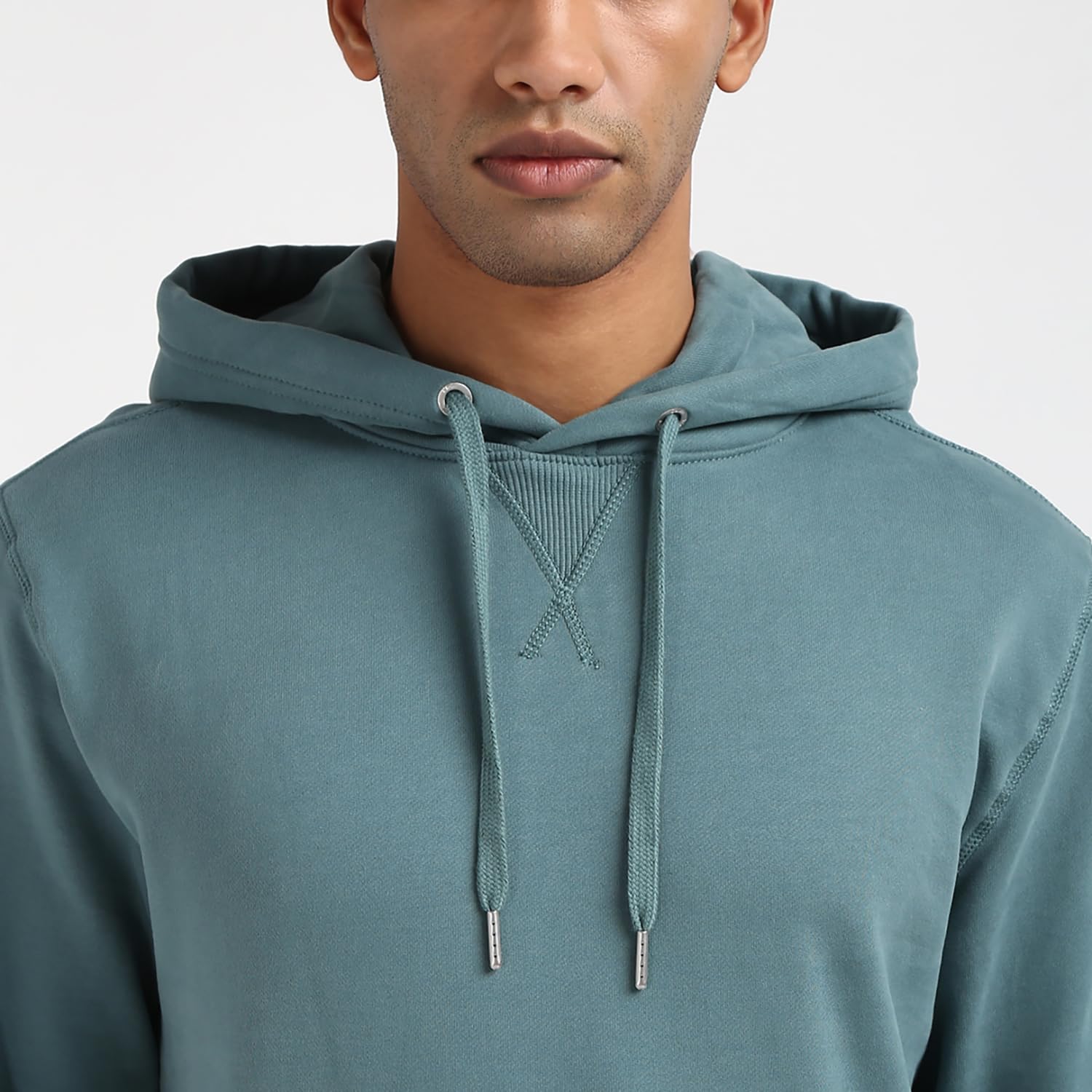 Calvin Klein męska bluza z kapturem, Niebieski (Północny Atlantyk), XS