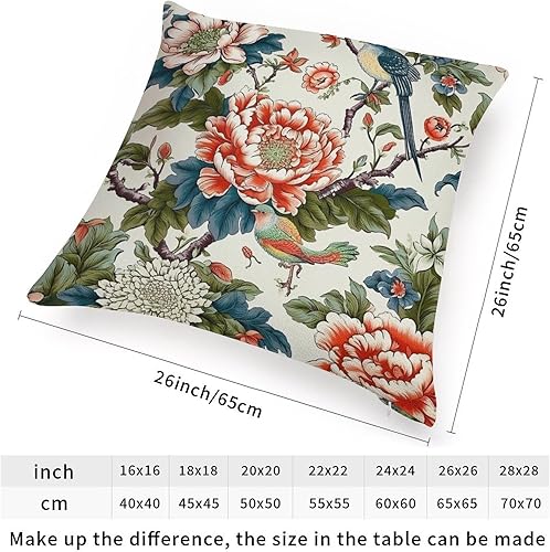 Vista 375 de ArogGeld Chinoiserie - Funda de cojín con estampado de leopardo y guepardo fucsia, con manchas de animales de vaca, color rosa oscuro, decoración