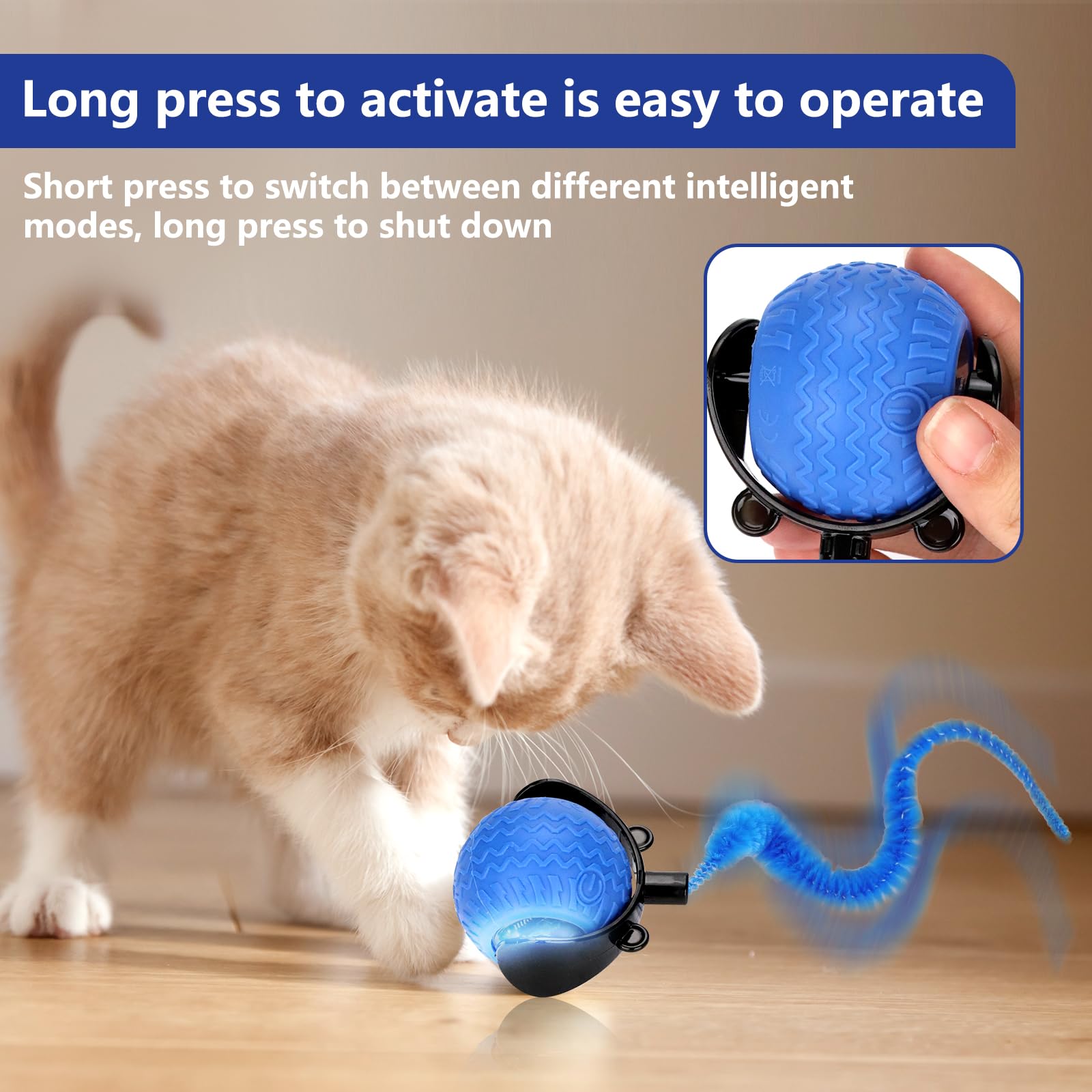 wokdsbl Speedy Tail 2.0 Kitten Toy - Image 3