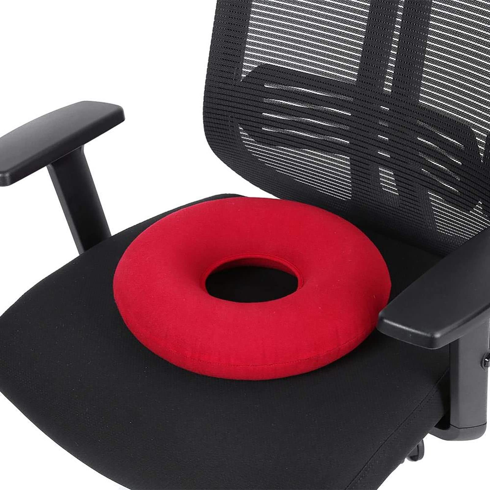 Cojín Inflable portátil antiescaras para Asiento de Aire, cojín antiescaras, cojín Inflable Grueso para Pacientes postrados en Cama, Silla de Ruedas, Oficina, Asiento de Aire para Coche, Oficina