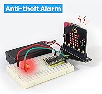 Vista 6 de KEYESTUDIO Micro:bit Kit básico de inicio para adolescentes y principiantes - Kit de aprendizaje electrónico con sensores, LED y tutoriales
