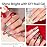 Makartt 3D Gel Nail Art, Sculpting Gel Glue for Drawing, Molding, Sculpture, Gems and Decoration, No Wipe Clear Gel Polish for DIY Nail Designs, 15g