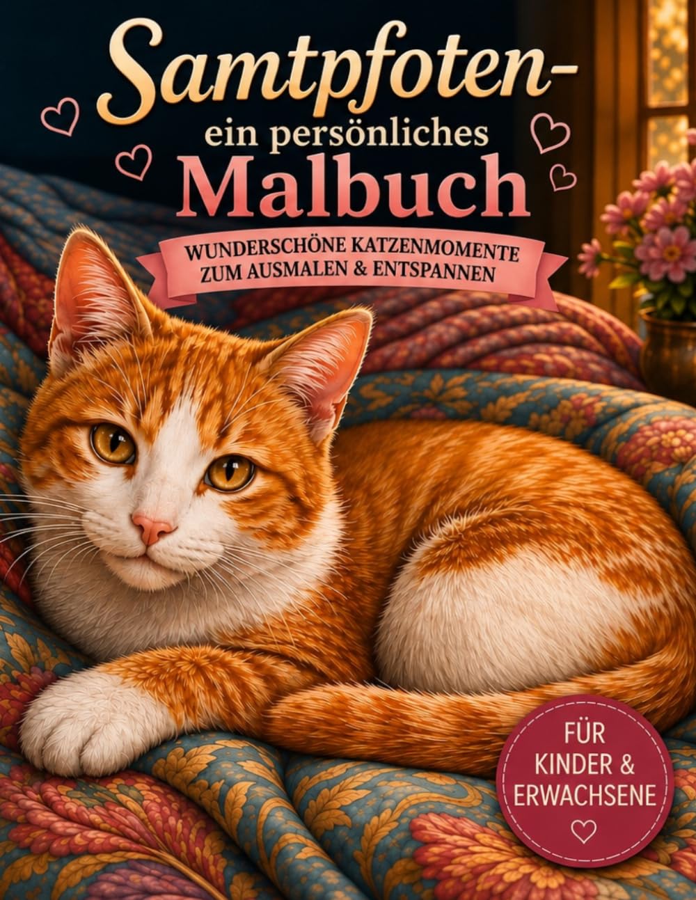 Samtpfoten: Ein persönliches Malbuch