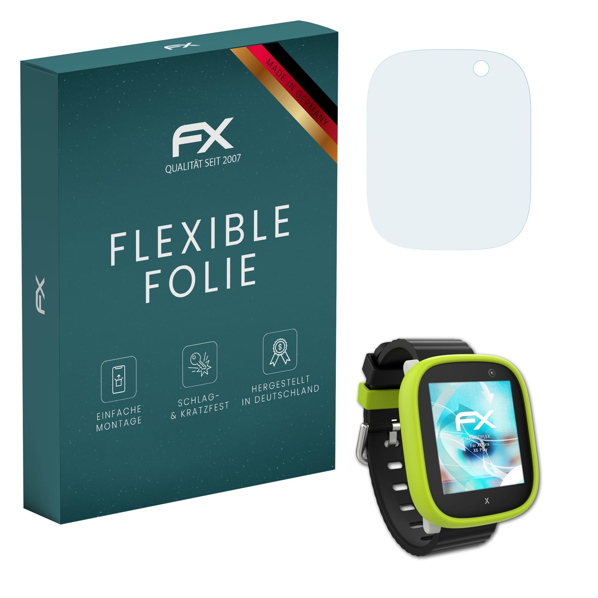 ATFOLIX - Pellicola Protettiva Compatibile Con Wiko Ride 4g Pellicola Proteggi, Ultra Chiaro E Flessibile Fx Protezione Pellicola Dello Schermo 3x 4061187636075