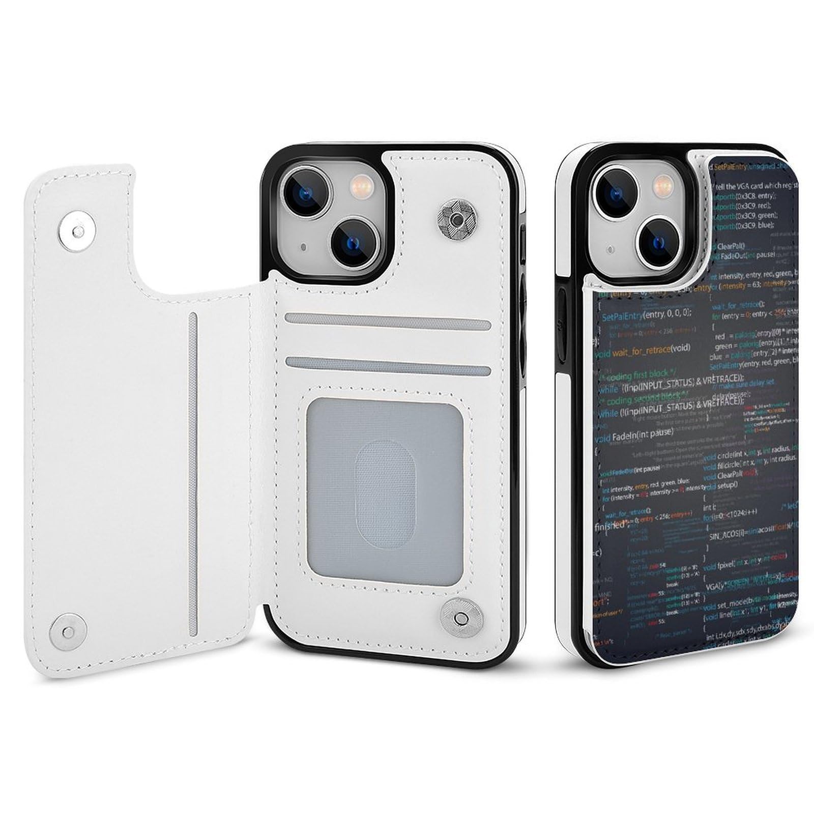 た*ち様 iPhone14 Amazon.co.jp: iPhone 14 Case, Notebook Type, Code Programming