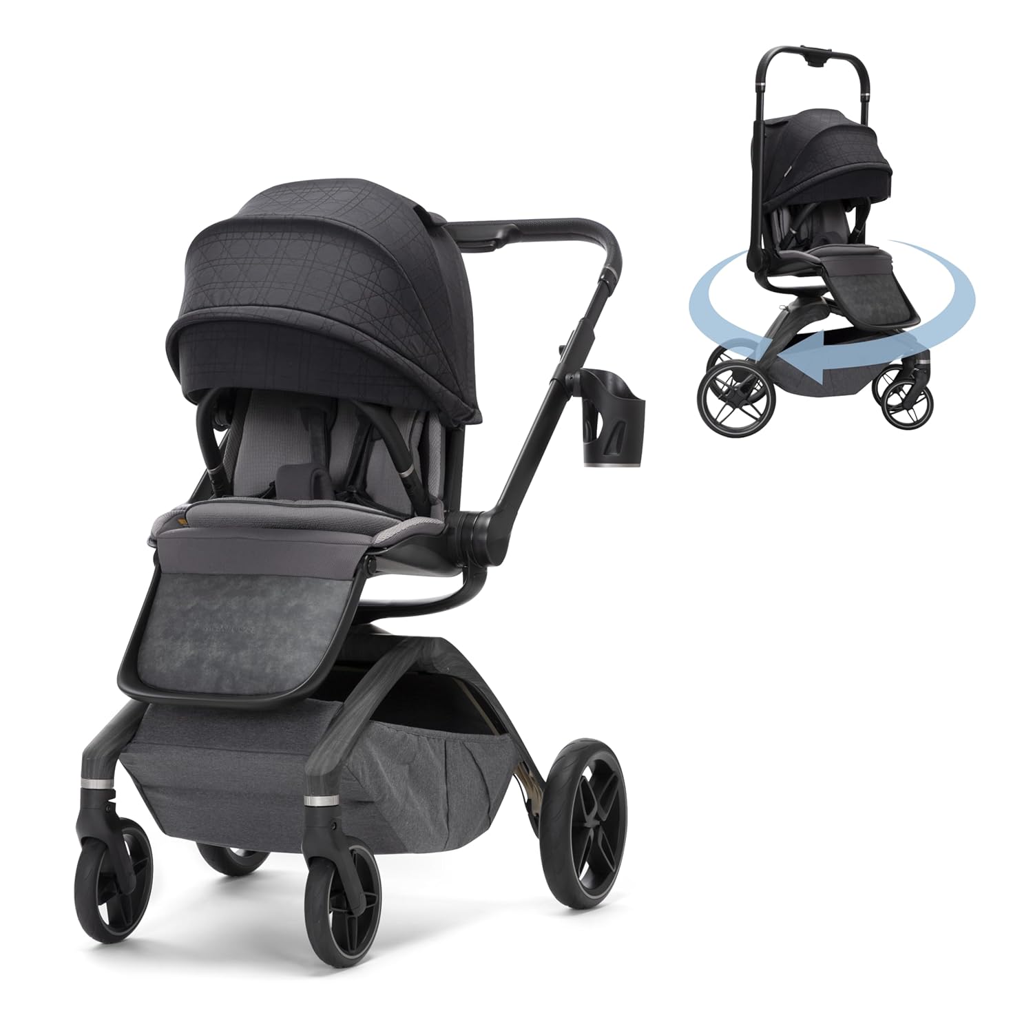 Maxi-Cosi Tana 360 roterende modulær klapvogn, Onyx Heritage