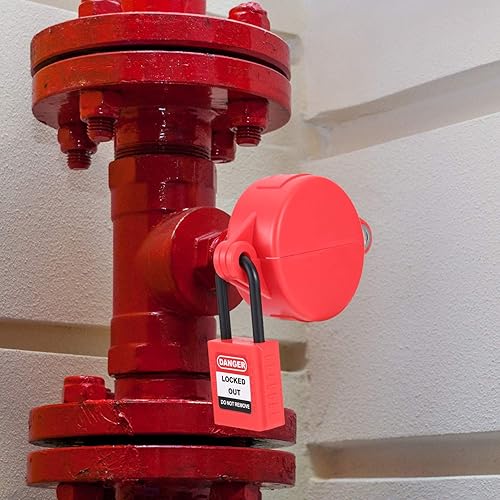 Miniatura 6 de Honoson Bloqueo de válvula y candado de seguridad, combinación de aceite y gas, válvula de gas natural para la industria química, 1-2.5 pulgadas,