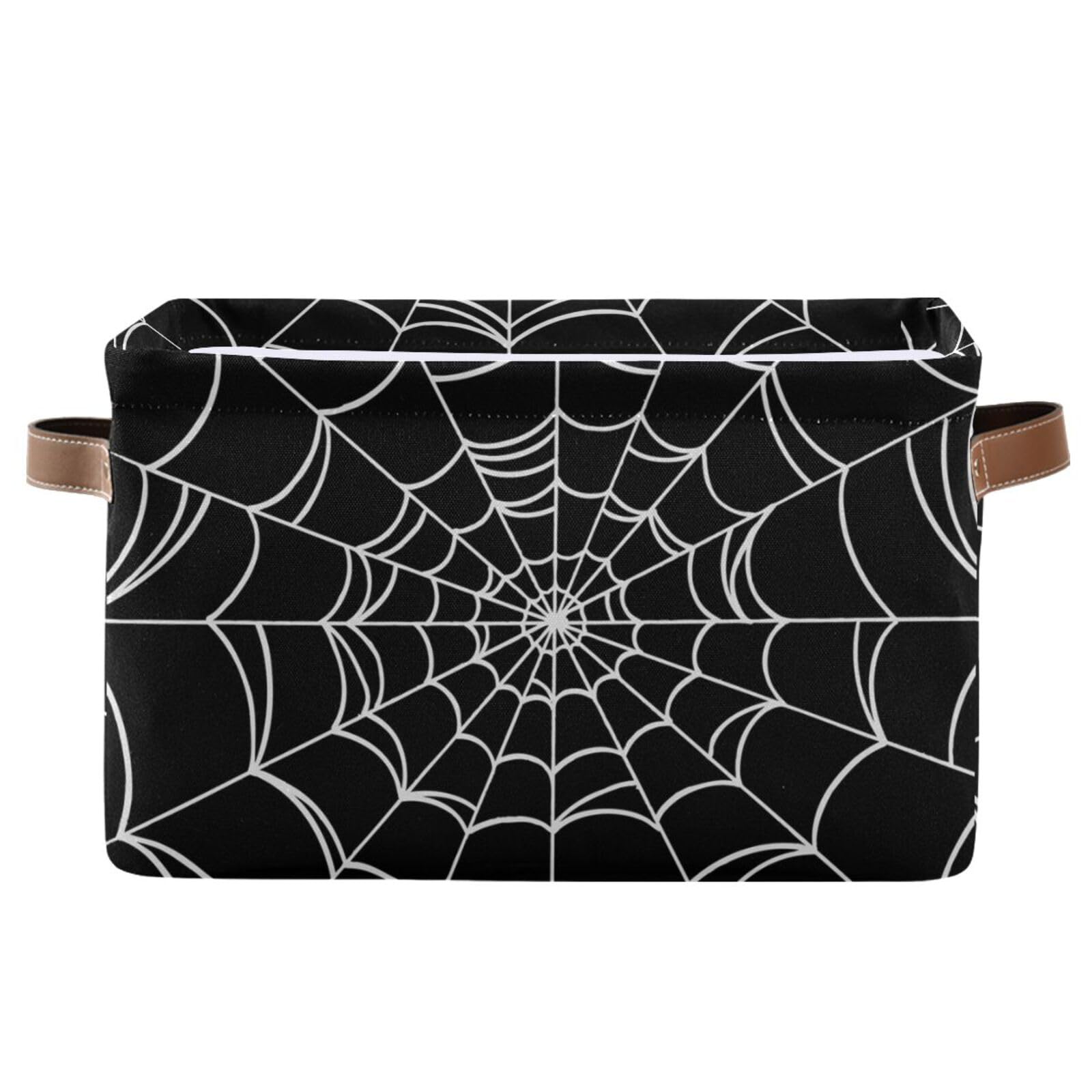 XUWU Storage Basket Storage Bins Organizer Bag Collapsible Closet Shelf Baskets Cube with handle for Cloth Book 14.2×10.2×8.3 IN