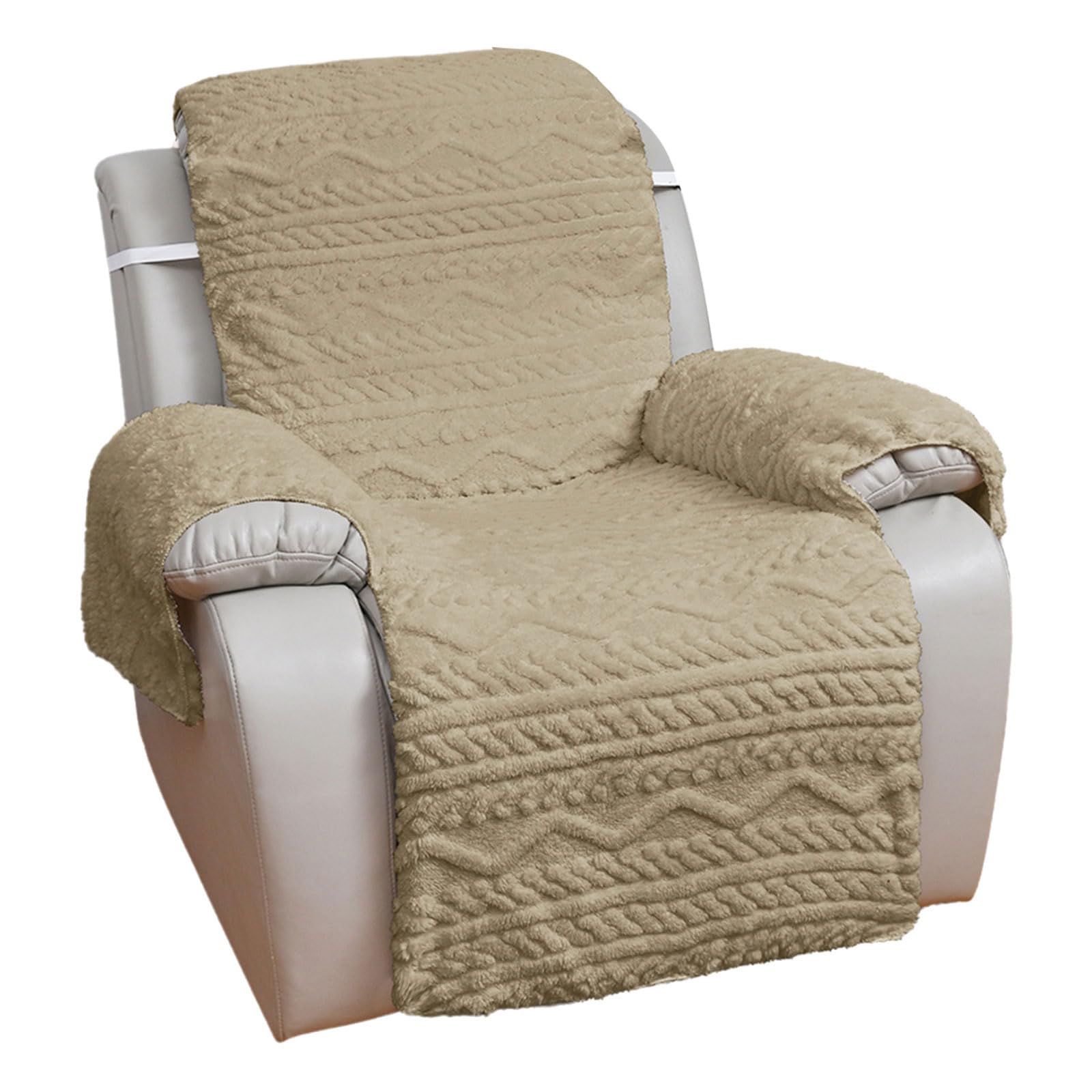 Mllepjdh Geometric Jacquards Recliners Chair Covers Recliners Sofa Slipcover Couch Covers Armchair Slipcovers for Living Room Home Jacquards Couch Slipcover