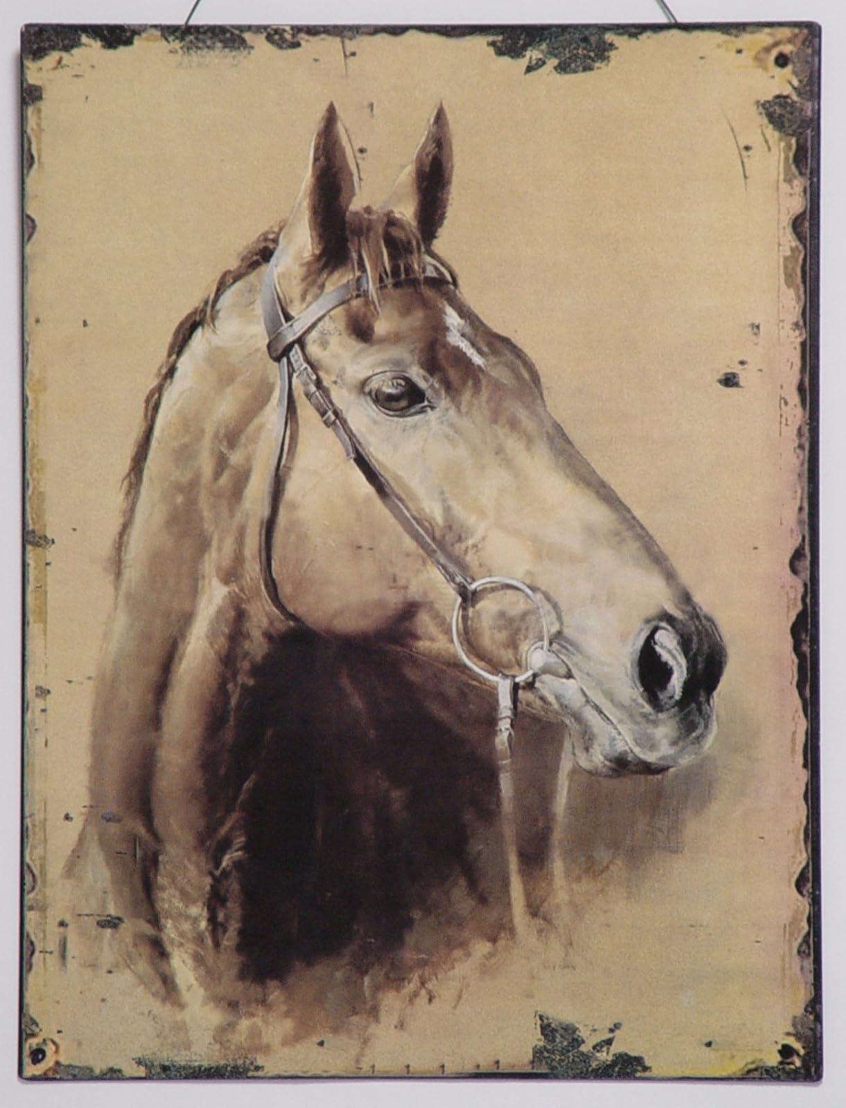 aubaho Cartel de chapa, 33 x 25 cm, réplica, diseño retro, decoración